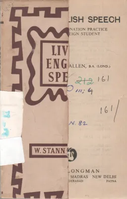 LIVE ENGLISH SPEECH BY W. STANN ALLEN