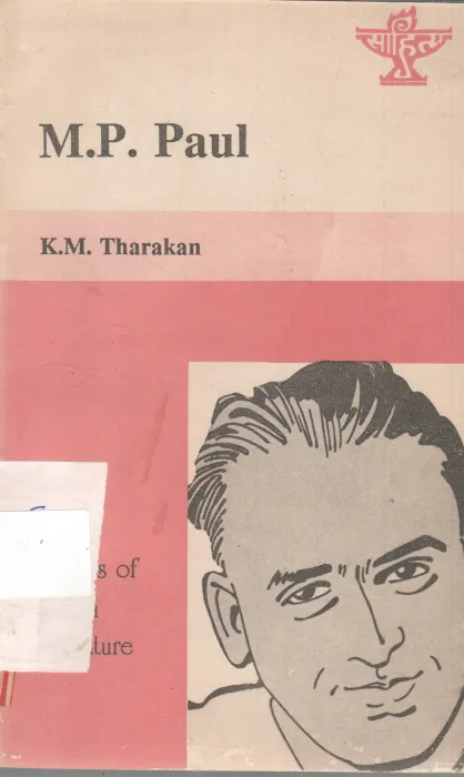 M.P. PAUL BY K.M. THARAKAN