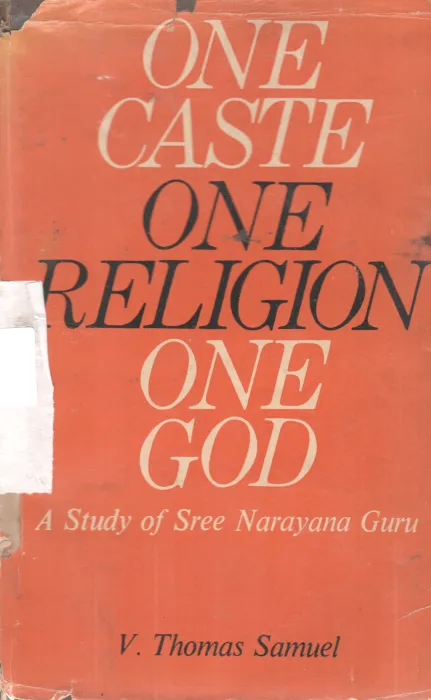 ONE CASTE ONE RELIGION ONE GOD BY V. THOMAS SAMUEL