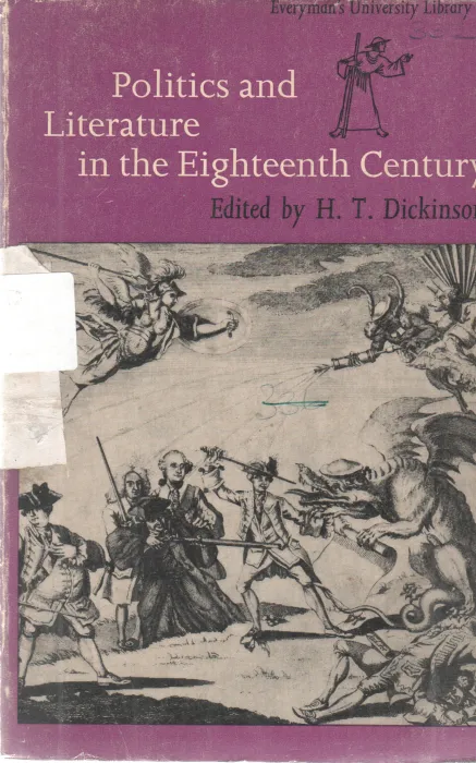 POLITICS AND LITERATURE IN THE EIGHTEENTH CENTURY