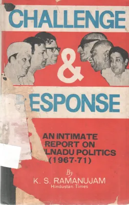 CHALLENGE &amp; RESPONSE BY K.S. RAMANUJAM