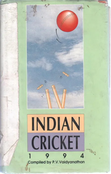INDIAN CRICKET 1994 BY VAIDYANATHAN