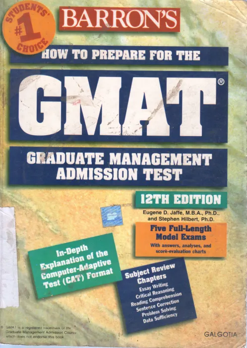 HOW TO PREPARE GMAT BY GALGOITA