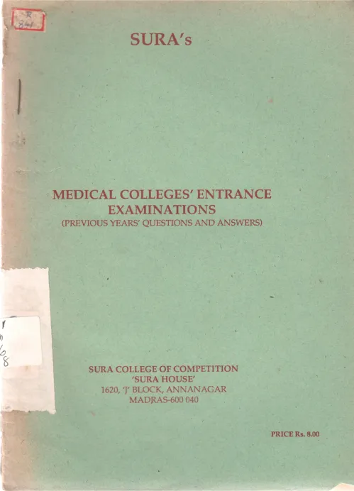 MEDICAL EXAMINATION ENTRANCE EXAMINATION