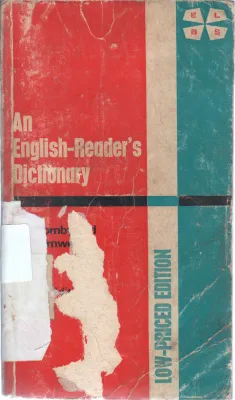 AN ENGLISH READERS DICTIONARY