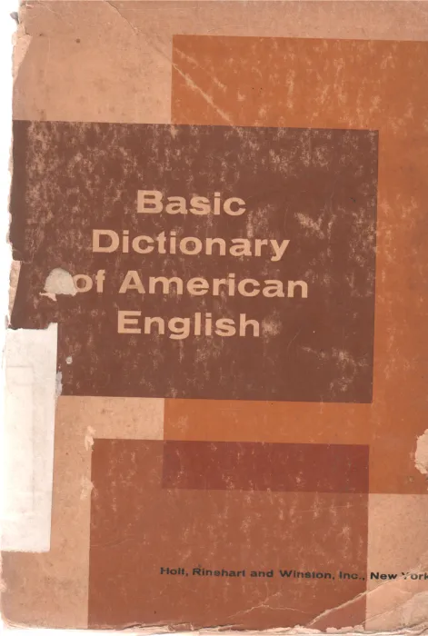 BASIC DICTIONARY OF AMERICAN ENGLISH