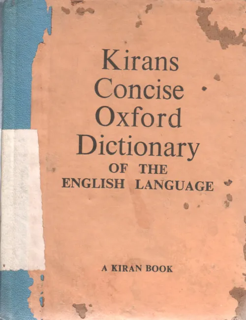 CONCISE OXFORD DICTIONARY BY KIRAN