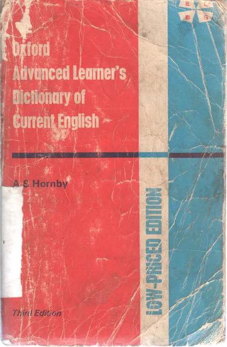 OXFORD ADVANCED LEARNER DICTIONARY OF CURRENT ENGLISH