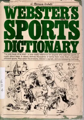 WEBSTER SPORTS DICTIONARY BY MERRIAM WEBSTER