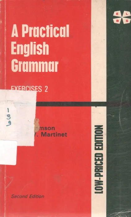 A PRACTICAL ENGLISH GRAMMAR BY A.J. THOMSON