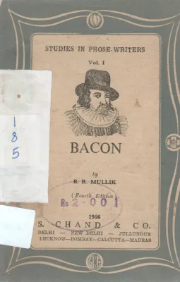 BACON BY B.R MULLIK