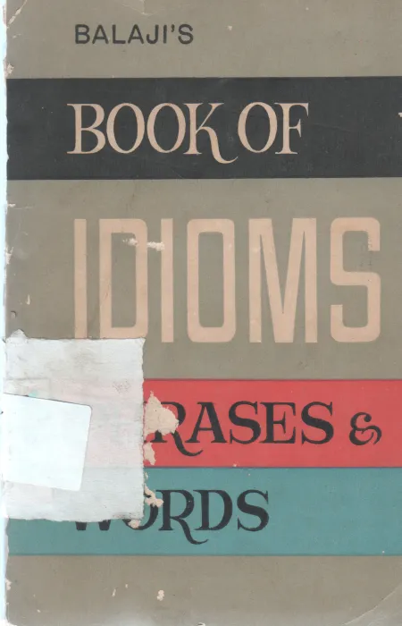 BOOK OF IDIOMS PHRASES AND WORDS