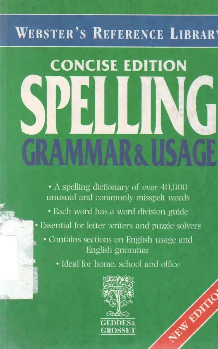 CONCISE EDITION SPELLING GRAMMAR &amp; USAGE