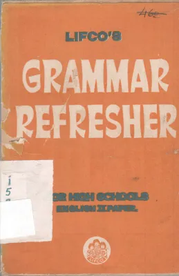 GRAMMAR REFRESHER BY BALU
