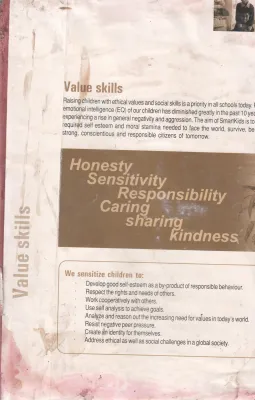 HONESTY SENSITIVITY RESPONSIBILITY CARING SHARING KINDNESS