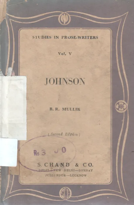 JOHNSON BY B.R MULLIK