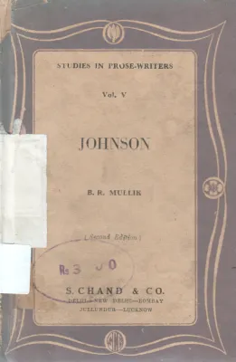JOHNSON BY B.R MULLIK