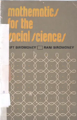 MATHEMATICS FOR THE SOCIAL SCIENCES BY GIFT SIROMONEY