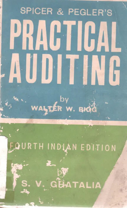 PRACTICAL AUDITING BY WALTER W. BIGG
