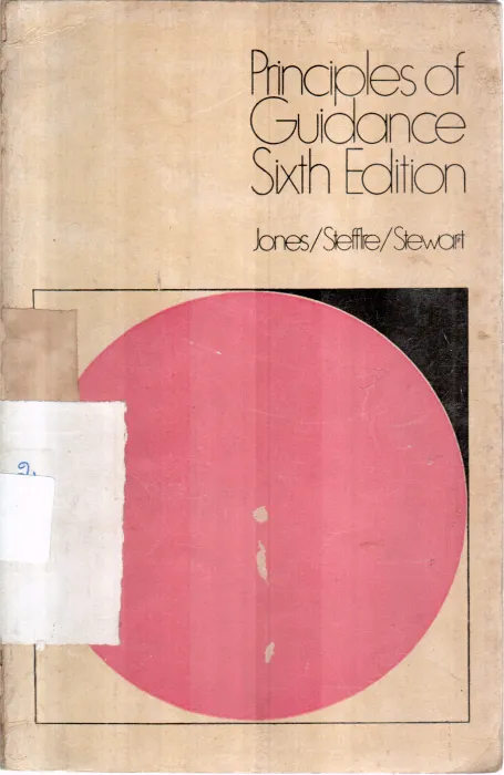 PRINCIPLES OF GUIDANCE BY JONES