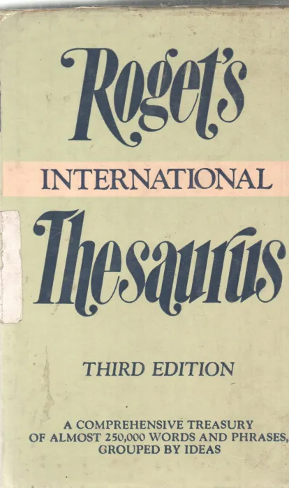 ROGET'S THESAURUS