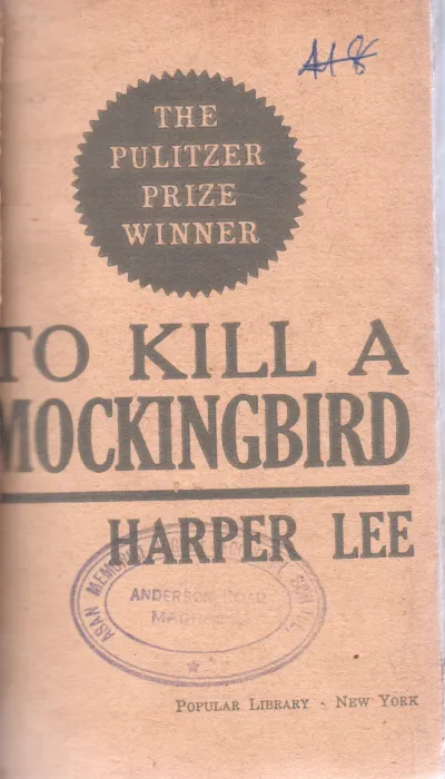 TO KILL A MOCKINGBIRD BY HARPER LEE