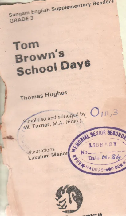 TOM BROWN SELECTION DAYS BY THOMAS HUGHES