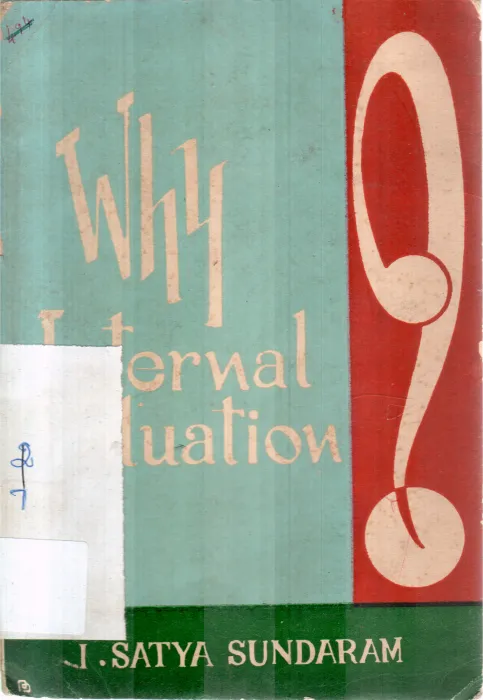 WHY INTERNAL VALUATION BY I SATYA SUNDARAM