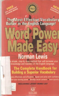 WORD POWER MADE EASY BY NORMAN LEWIS