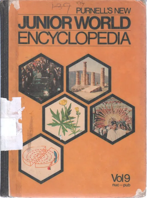 JUNIOR WORLD ENCYCLOPEDIA VOL9 BY PURNELLS NEW