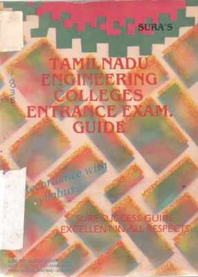 TAMILNADU ENGINEERING COLLEGES ENTRANCE EXAM GUIDE