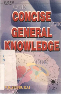 CONCISE GENERAL KNOWLEDGE BY V.K. SUBBURAJ