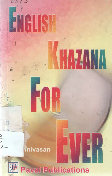 ENGLISH KHAZANA FOR EVER BY SRINIVASAN
