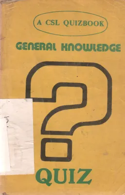 GENERAL KNOWLEDGE QUIZ BY ASHOK KUMAR SARIN