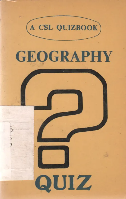 GEOGRAPHY QUIZ BY ASHOK KUMAR SARIN