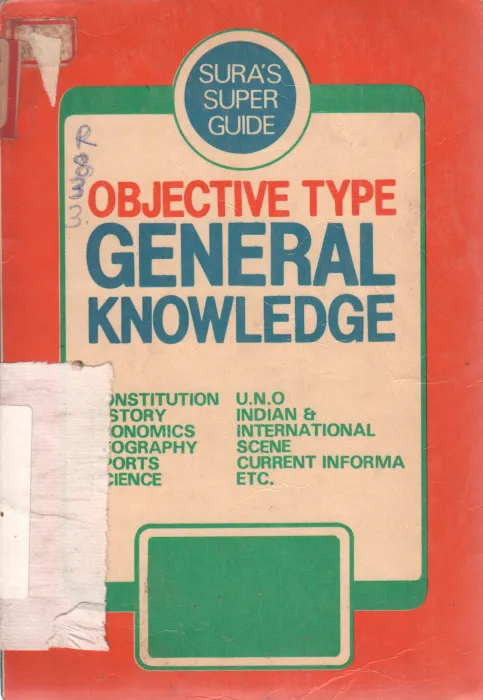 OBJECTIVE TYPE GENRAL KNOWLEDGE