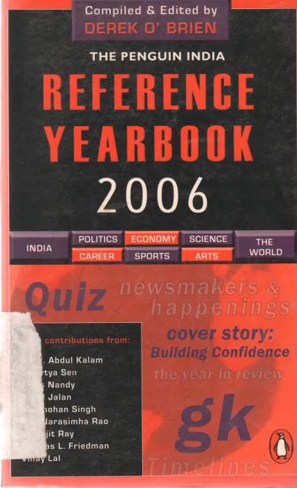 REFERENCE YEARBOOK 2006 BY DEREK O'BRIEN