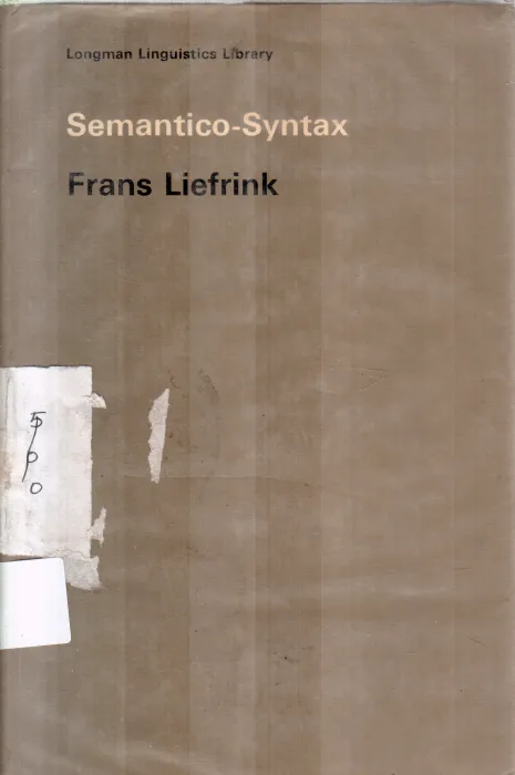 SEMANTICO SYNTAX BY FRANS LIOFRINK