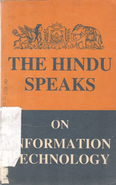 THE HINDU SPEAKS ON INFORMATION TECHNOLOGY
