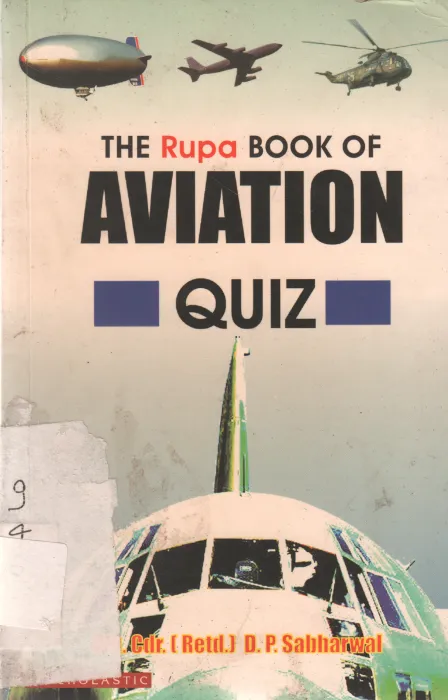 THE RUPA BOOK OF AVIATION QUIZ BY D.P. SABHARWAL