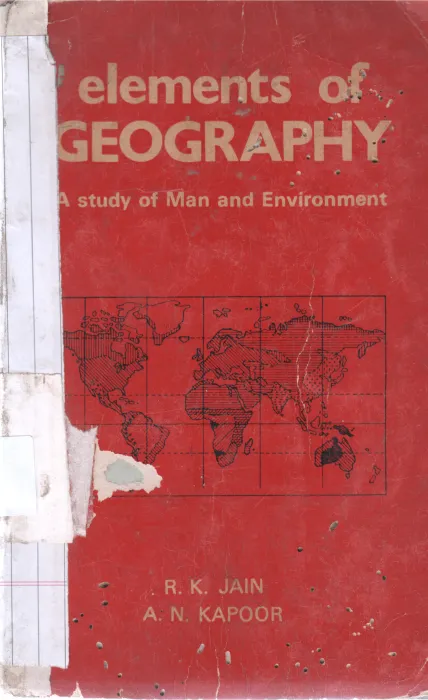 ELEMENT OF GEOGRAPHY BY R.K JAIN
