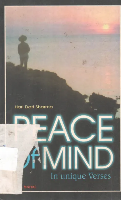 PEACE OF MIND BY HARI DUTT SHARMA