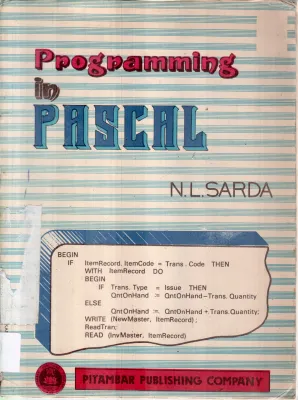 PROGRAMMING IN PASCAL BY N.L.SARDA