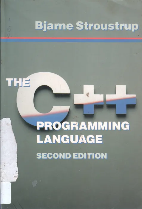 THE C++ PROGRAMMING LANGUAGE BY BJARNE STROUTRUP
