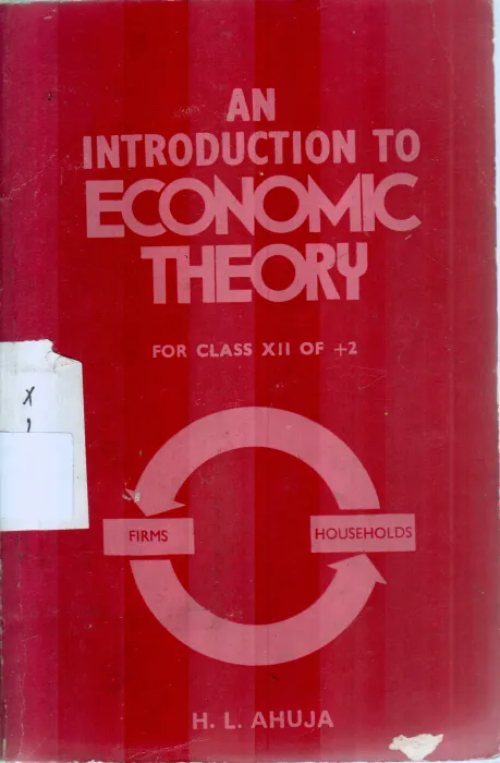 AN INTRODUCTION TO ECONOMIC THEORY BY H.L.AHUJA