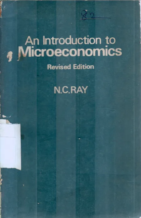 AN INTRODUCTION TO MICROECONOMICS BY N.C.RAY