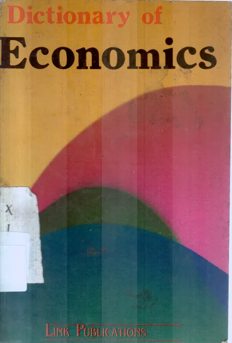 DICTIONARY OF ECONOMICS