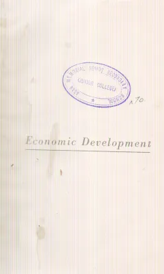 ECONOMIC DEVELOPMENT BY GERALD M. MEIER