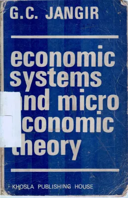 ECONOMIC SYSTEMS BY G.C.JANGIR