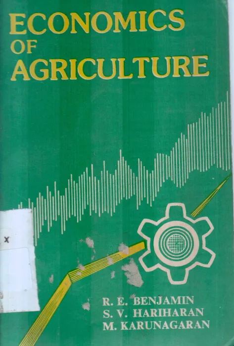 ECONOMICS OF AGRICULTURE BY R.E.BANJAMIN
